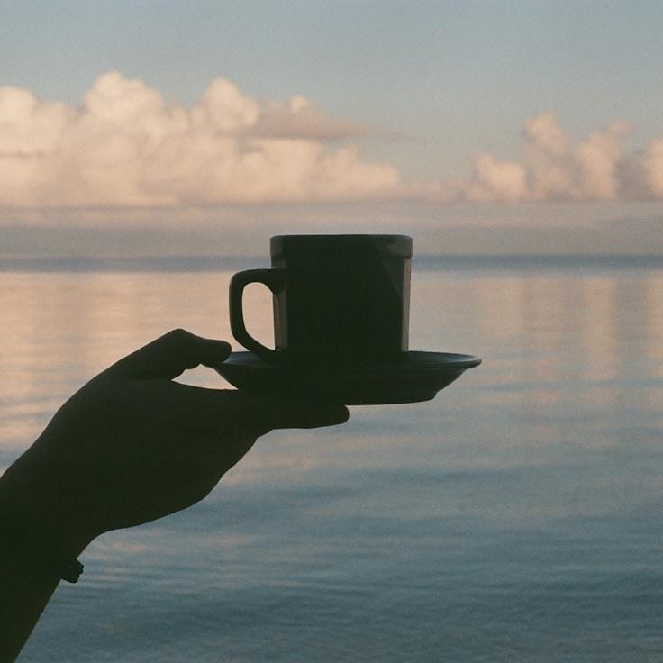 Sundown Harmony: Smooth Sunset Coffee Symphony